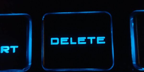 data deleted